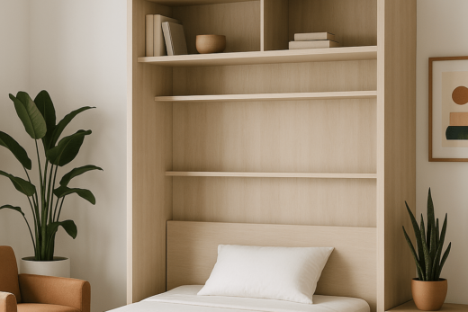 Le Lit Escamotable : La Solution Idéale pour Optimiser Chaque Mètre Carré de Votre Intérieur