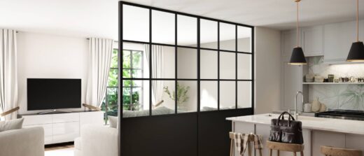 Aménagement chambre cocooning avec coin café sur mesure